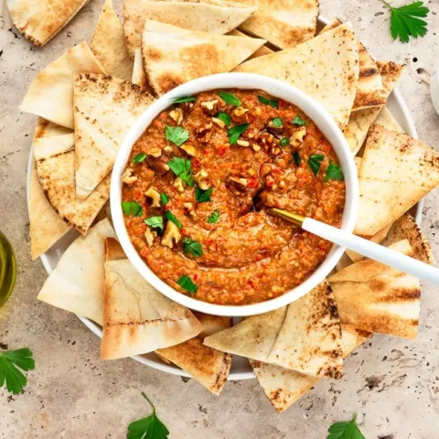 Image for Muhammara (Roasted Red Pepper Dip)