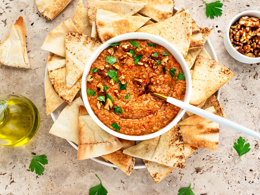Image for Muhammara (Roasted Red Pepper Dip)
