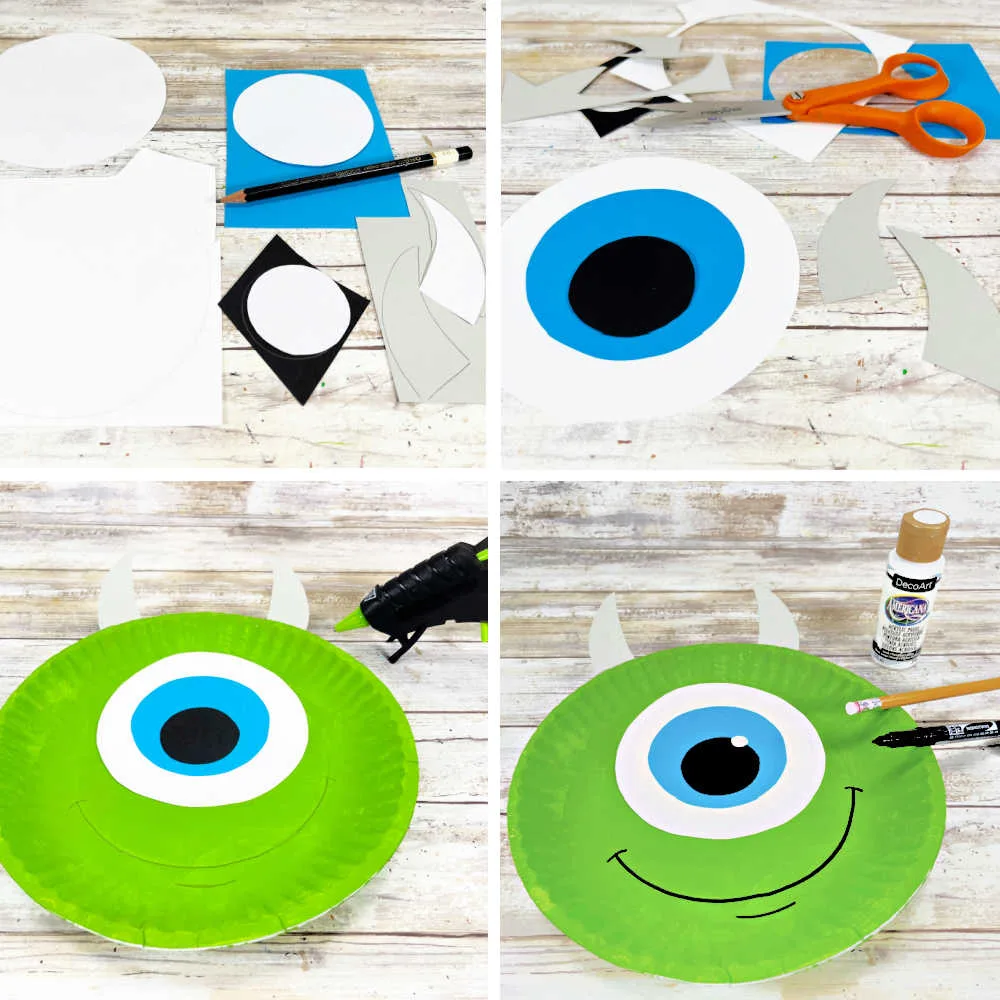 How to Make Monsters Inc Craft for Kids