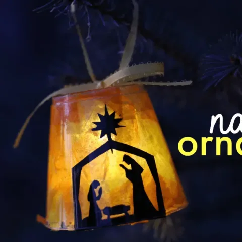 Image for Lighted Nativity Ornament