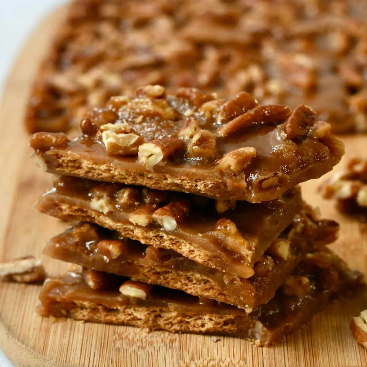 Image for Pecan Pie Bark (Graham Cracker Toffee)