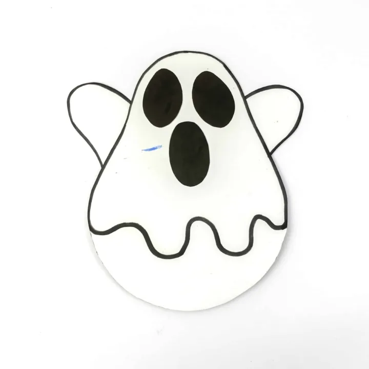 Image for Rocking Ghost Craft with Free Printable Template