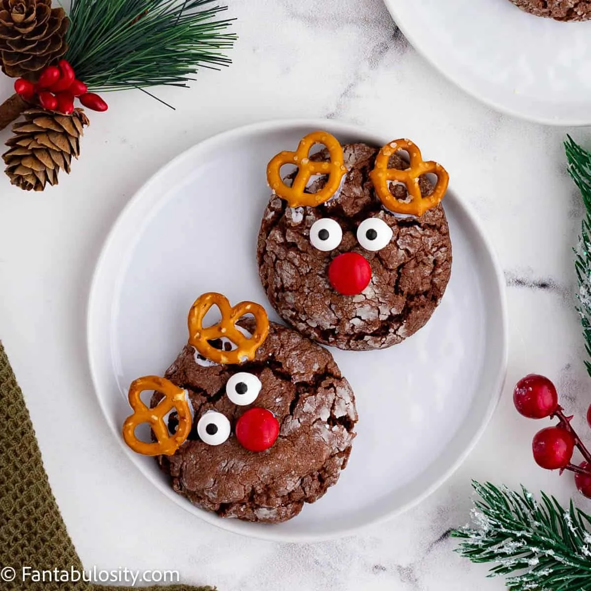 Image for Rudolph Reindeer Cake Mix Cookies
