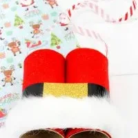 Image for Santa Binoculars Christmas Craft for Kids