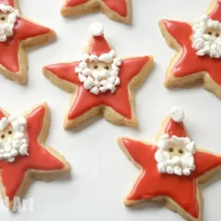 Image for Santa Star Cookies