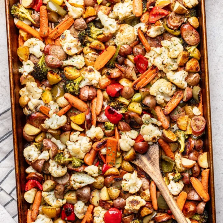 Image for Sheet Pan Sausage and Veggies