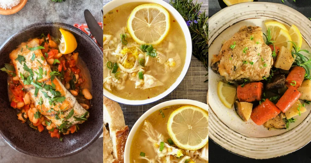 Mediterranean recipes come from countries surrounding the Mediterranean Sea, including Greece, Italy and Spain.