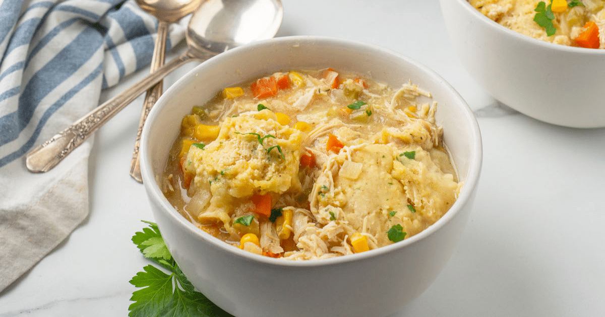 Image for Slow Cooker Chicken and Dumplings Recipe