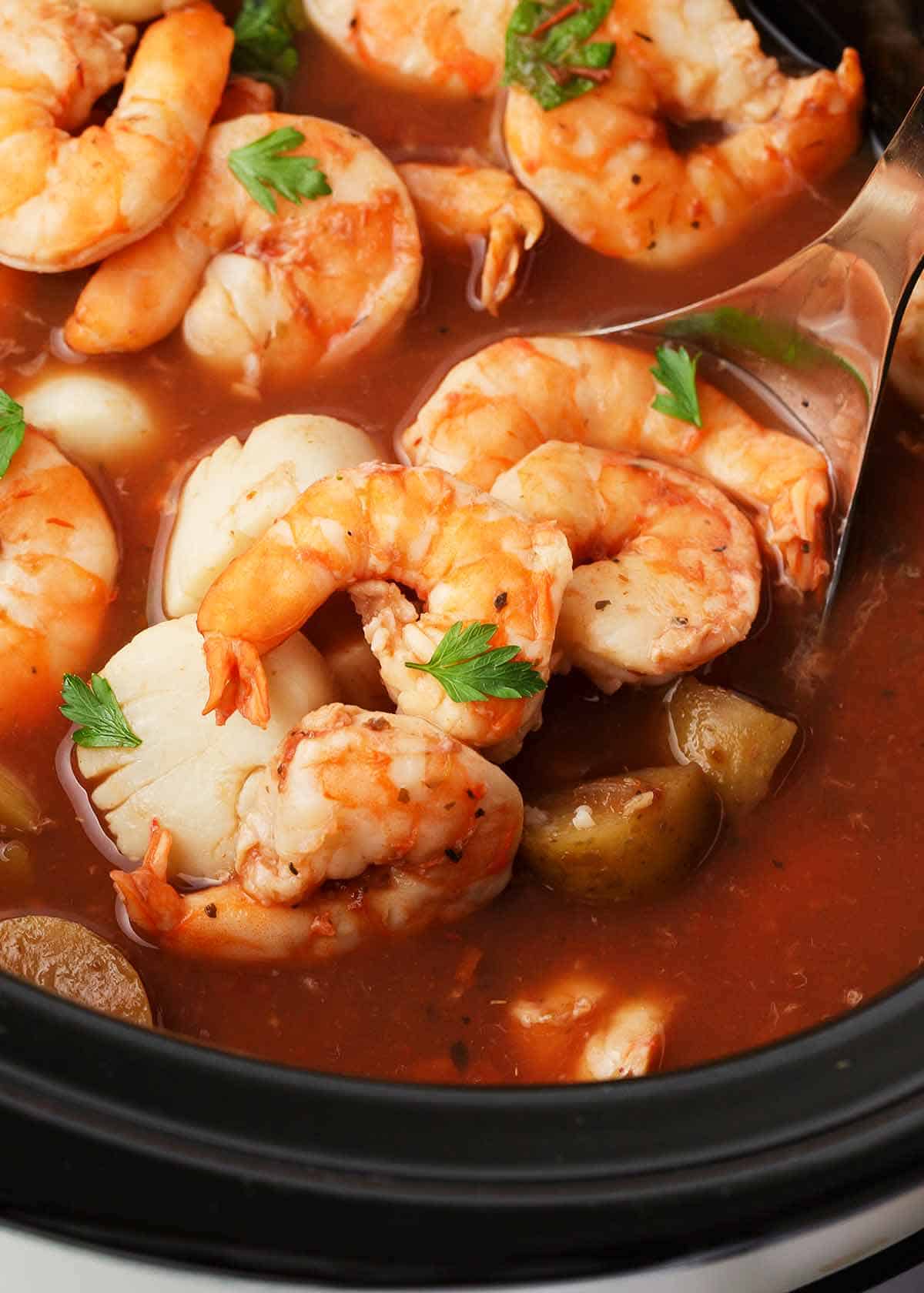 Image for Slow Cooker Seafood Stew Recipe
