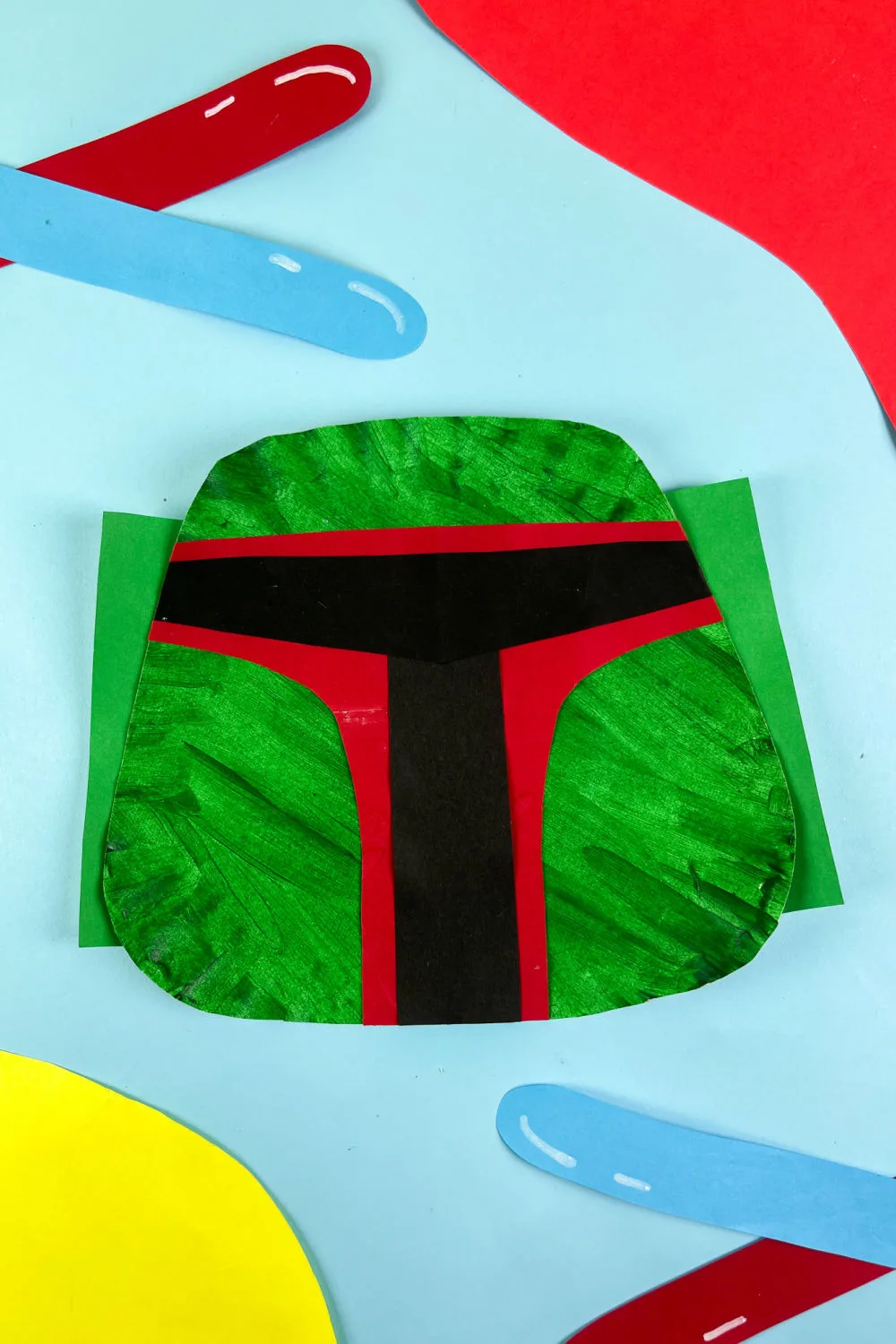 Paper Plate Boba Fett Craft – Star Wars