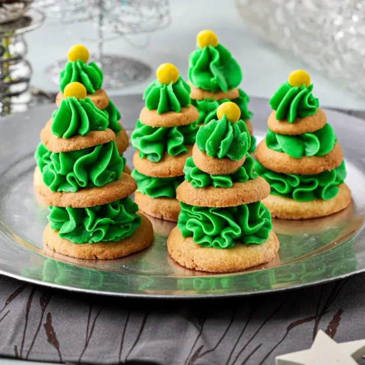 Image for Homemade Christmas Tree Cookies with Vanilla