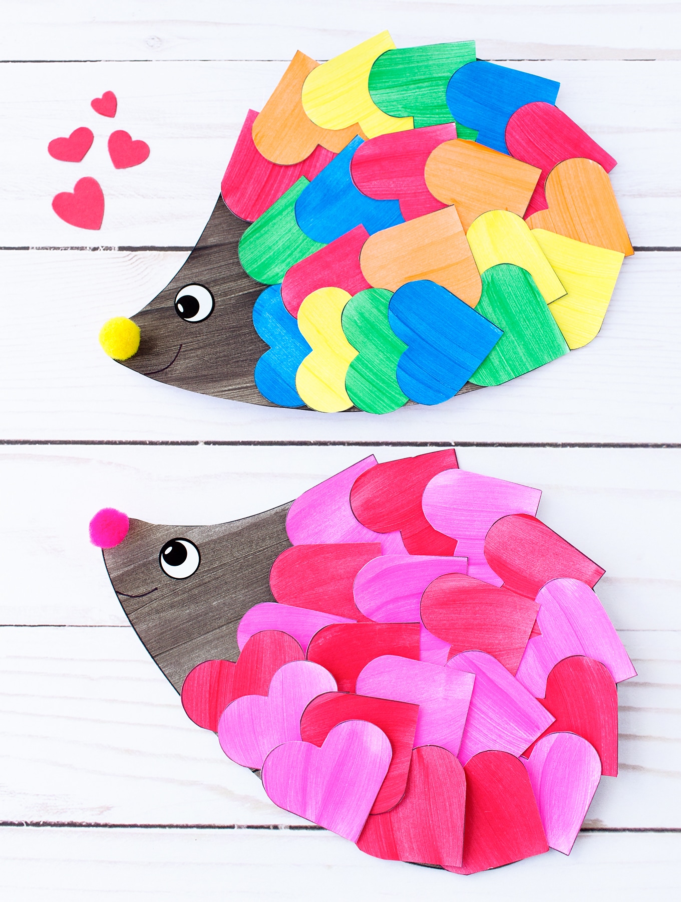 Image for Valentine Hedgehog Craft for Kids