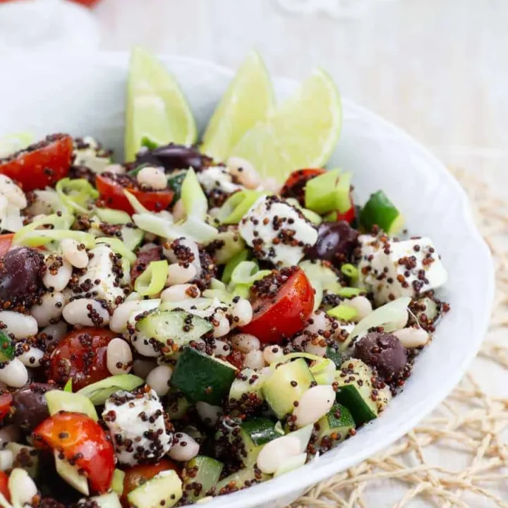 Image for Mediterranean Bean Salad with Zucchini