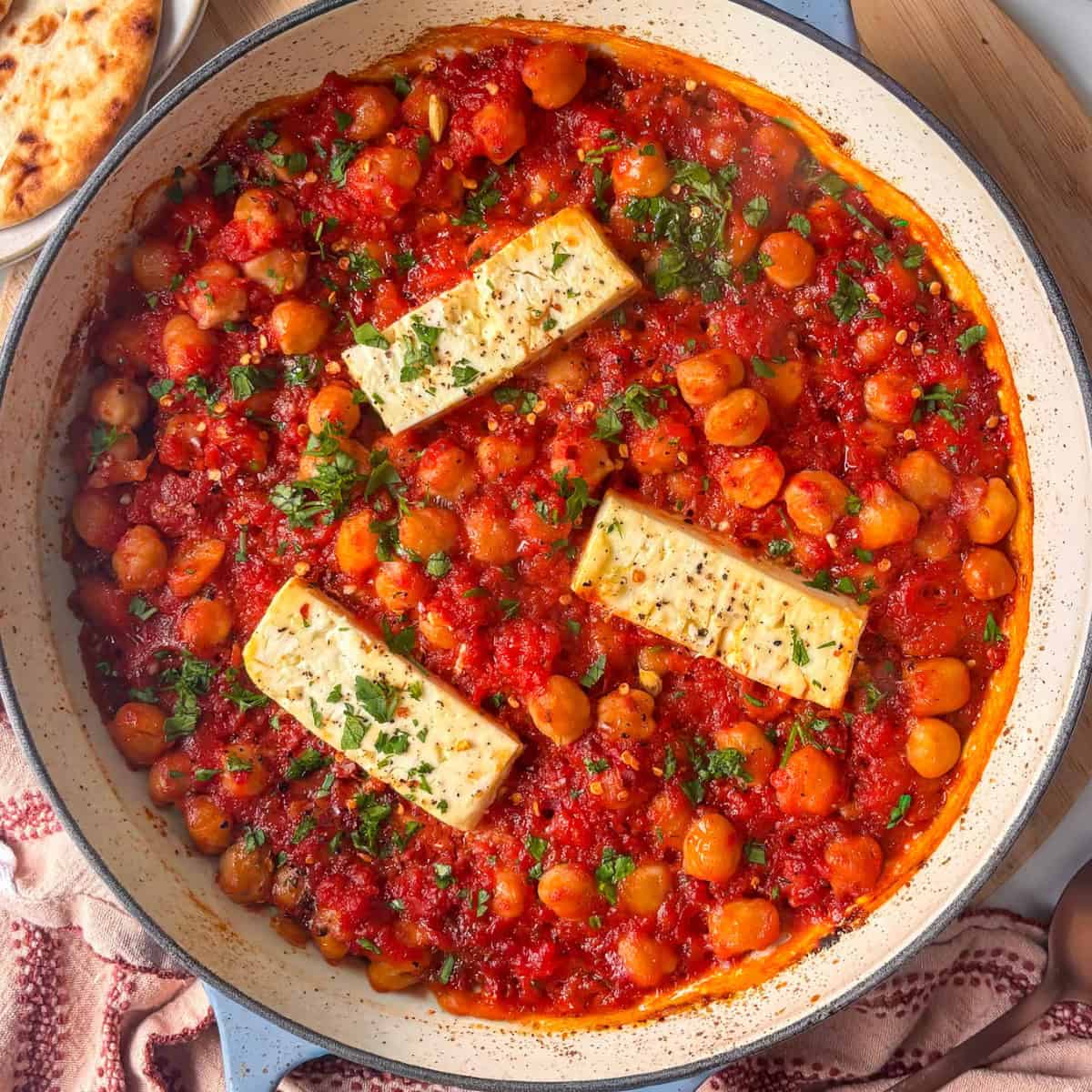 Image for Baked Feta (with Chickpeas)