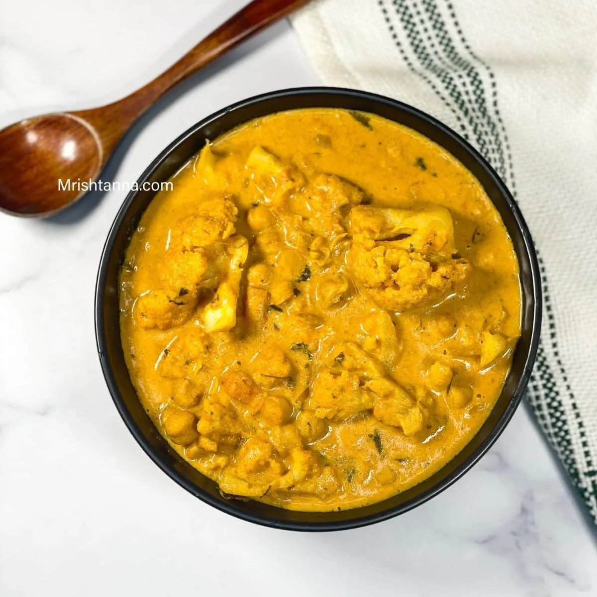 Image for Vegan Cauliflower Tikka Masala with Chickpeas