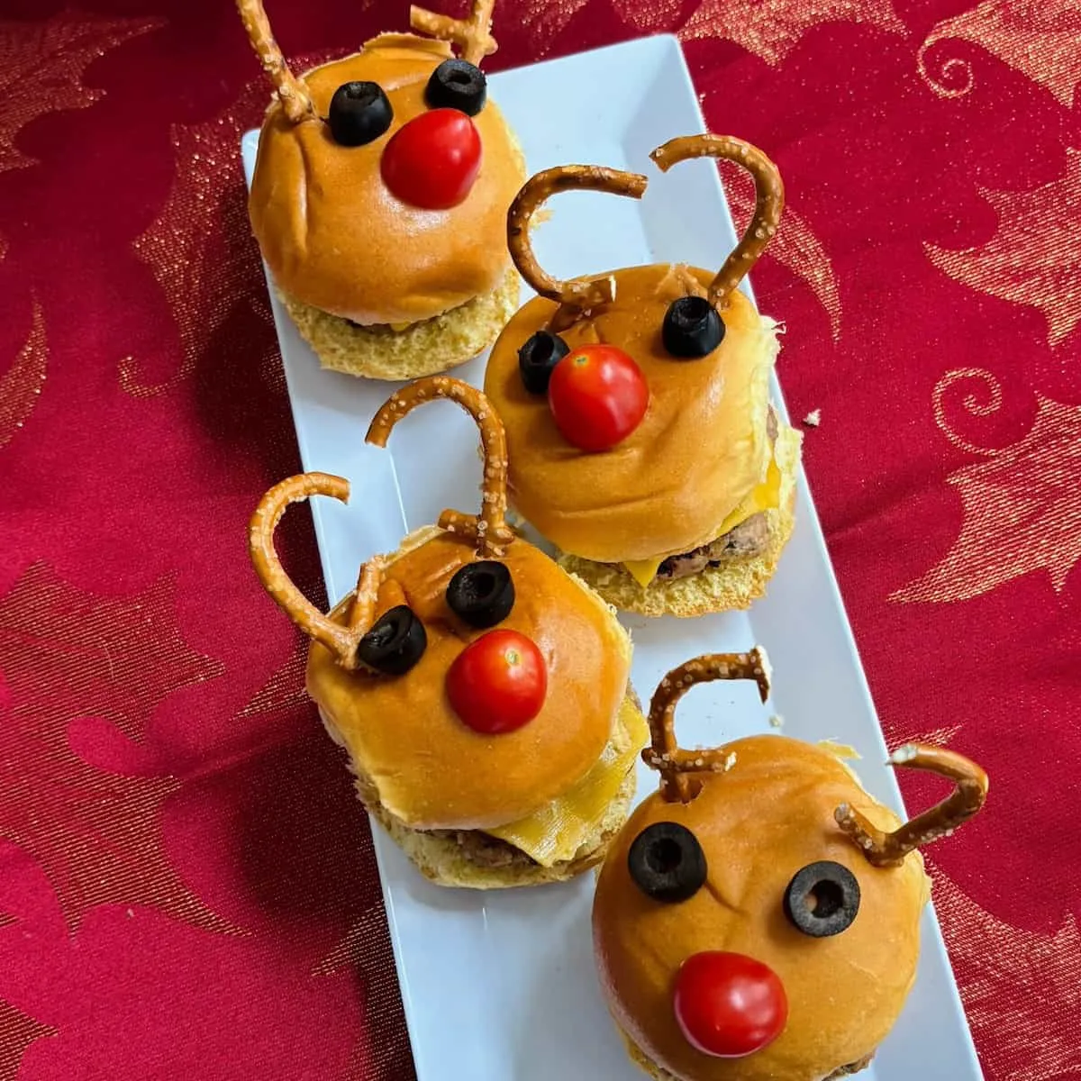 Image for Miniature Reindeer Christmas Burgers