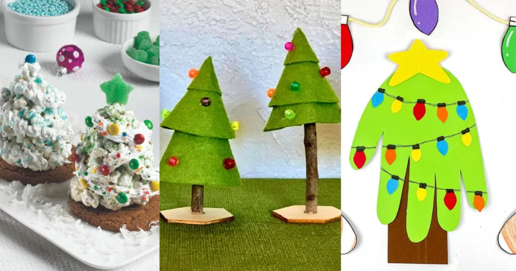These Christmas tree crafts bring festive creativity to life with hands-on projects that help kids celebrate the holiday season in a fun and meaningful way.