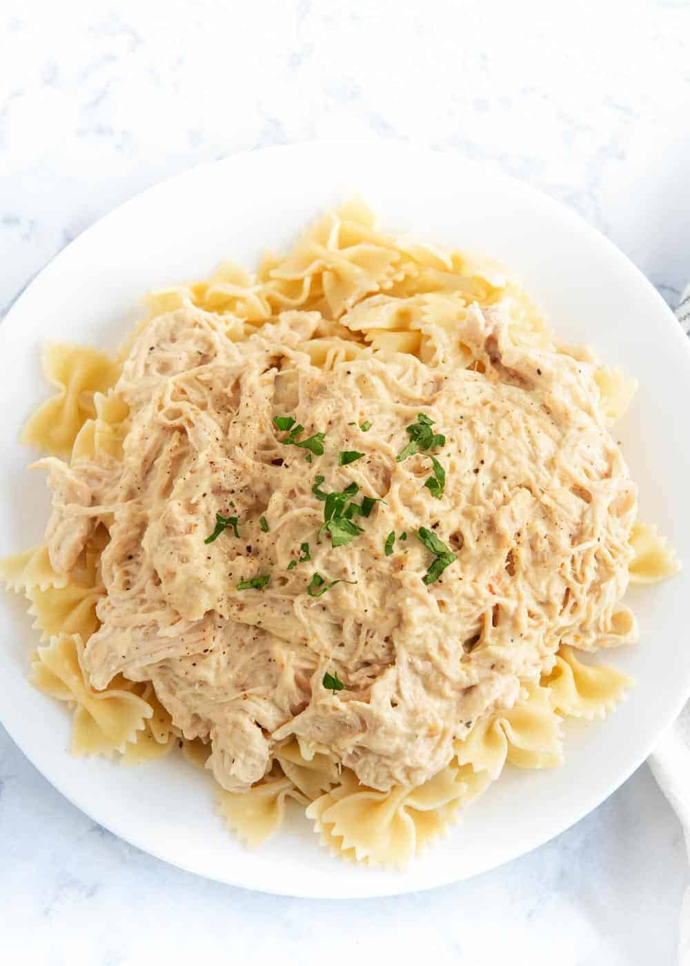 Image for Creamy Crockpot Italian Chicken