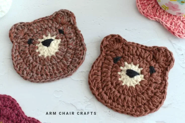 Image for Crochet Bear Coasters