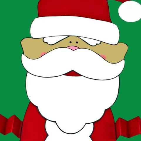 Image for Free Printable Santa Claus Craft