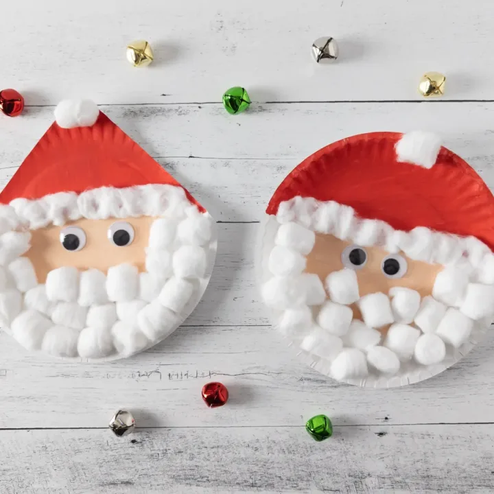 Image for Easy Santa Craft With Cotton Balls