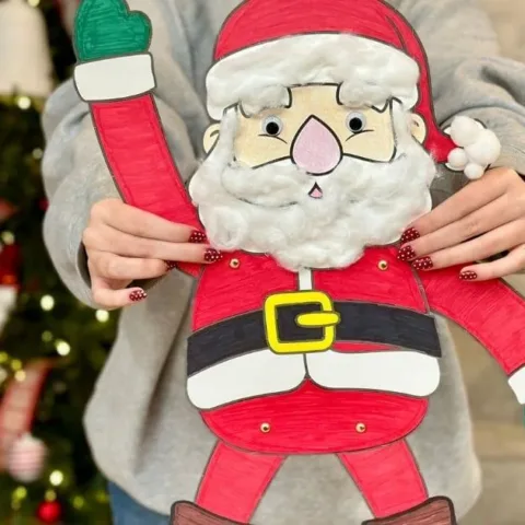 Image for Giant Movable Santa Claus Craft