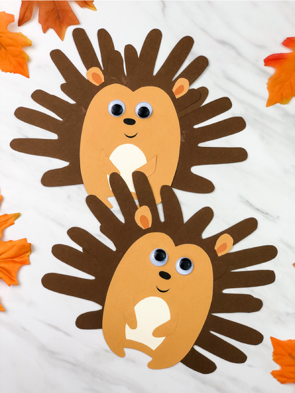 Image for Cute Handprint Hedgehog Craft