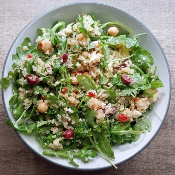 Image for Mediterranean Arugula Quinoa Salad