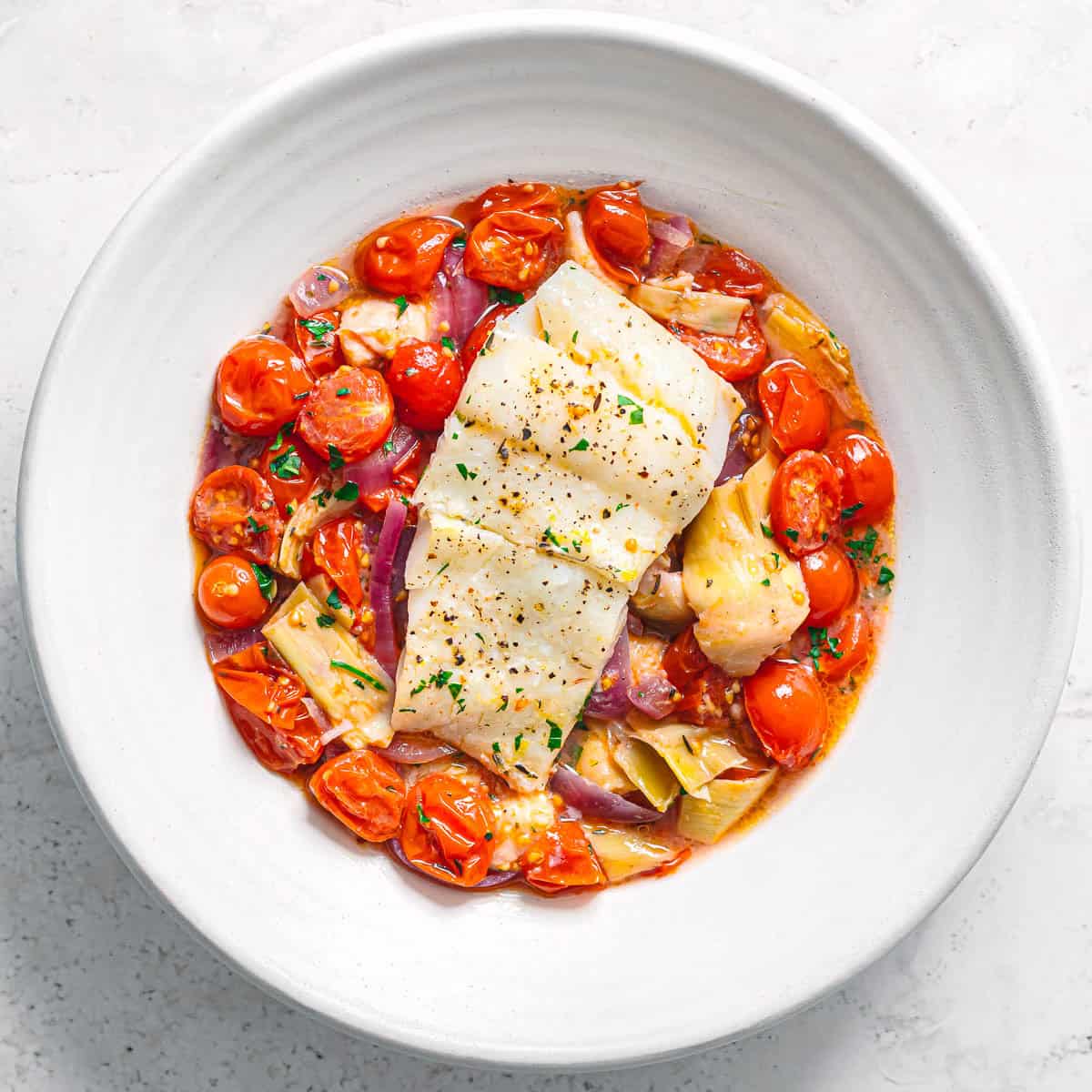 Image for Easy Mediterranean Baked Cod