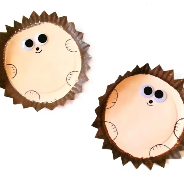 Image for Easy Paper Plate Hedgehog Craft