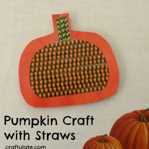 Image for Pumpkin Craft with Straws