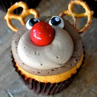 Image for Adorable Rudolph the Reindeer Cupcakes