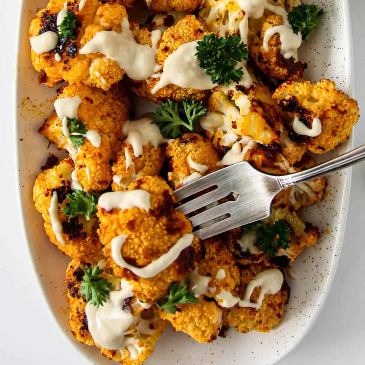 Image for Roasted Cauliflower with Tahini