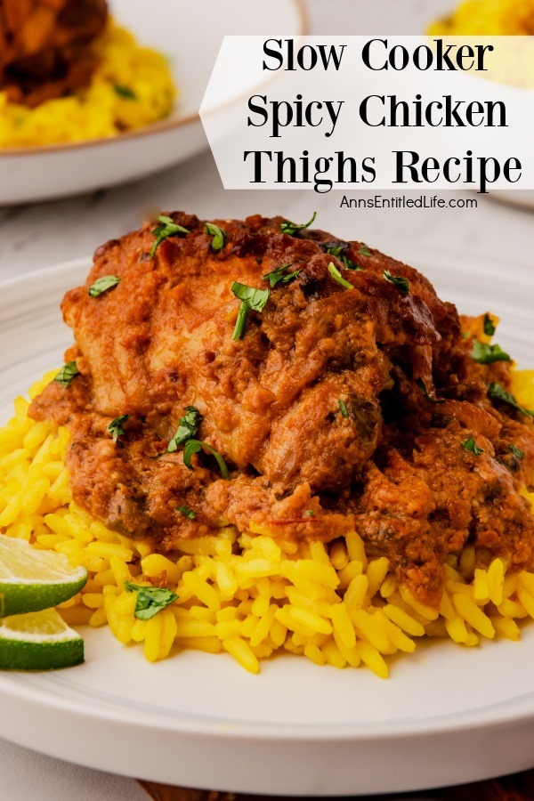 Image for Slow Cooker Spicy Chicken Thighs Recipe