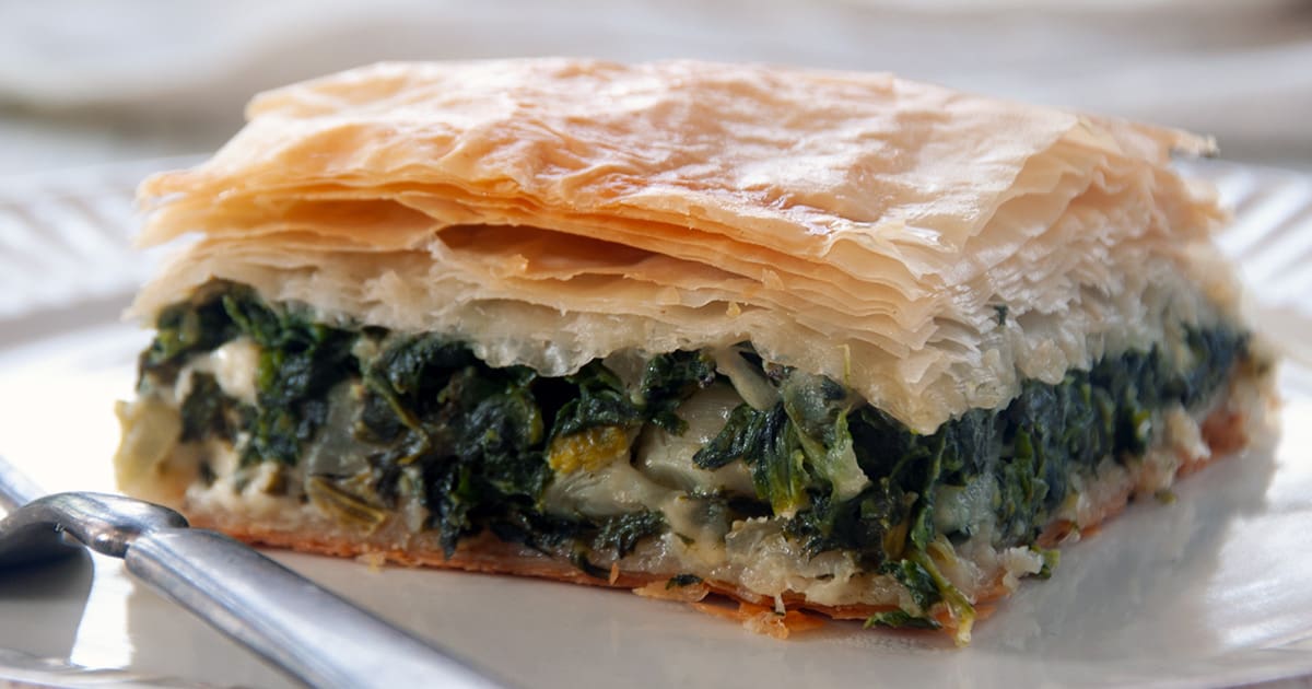 Image for Spanakopita – Greek Feta And Spinach Pie