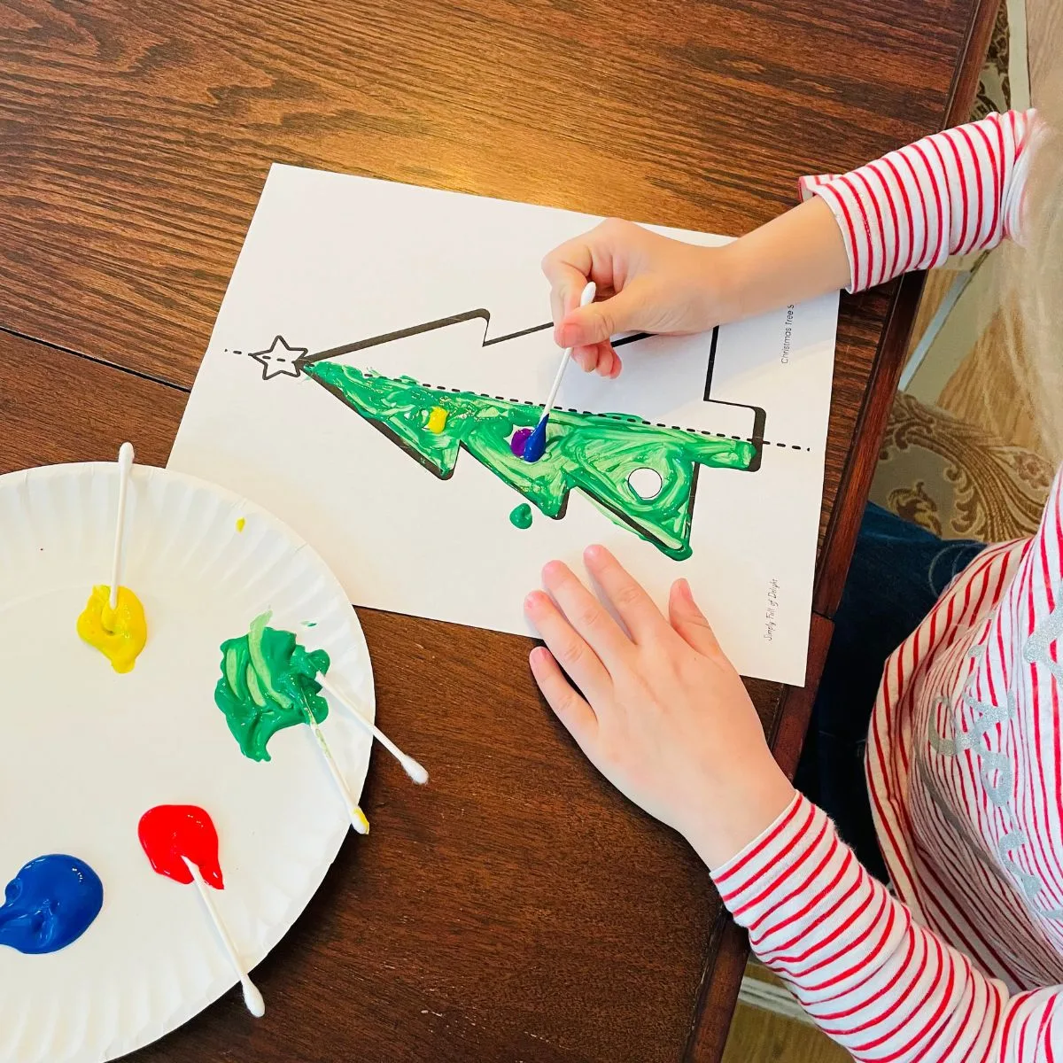 Image for Symmetry Christmas Tree Painting