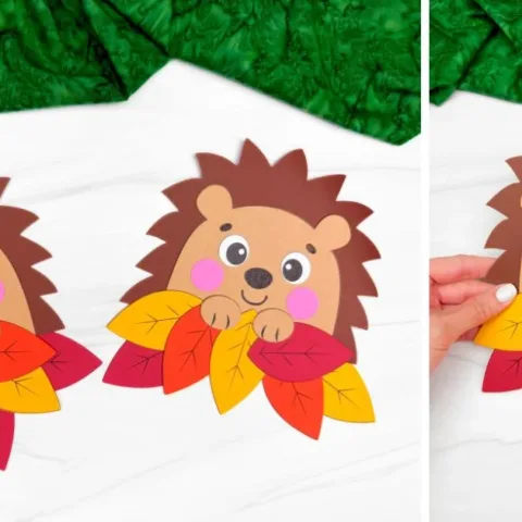Image for Fall Hedgehog Craft