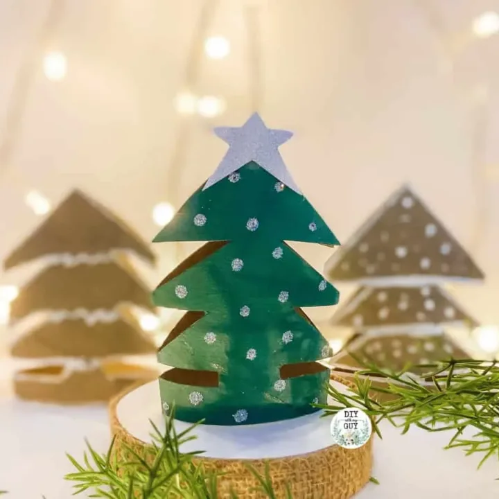 Image for Toilet Paper Roll Christmas Trees