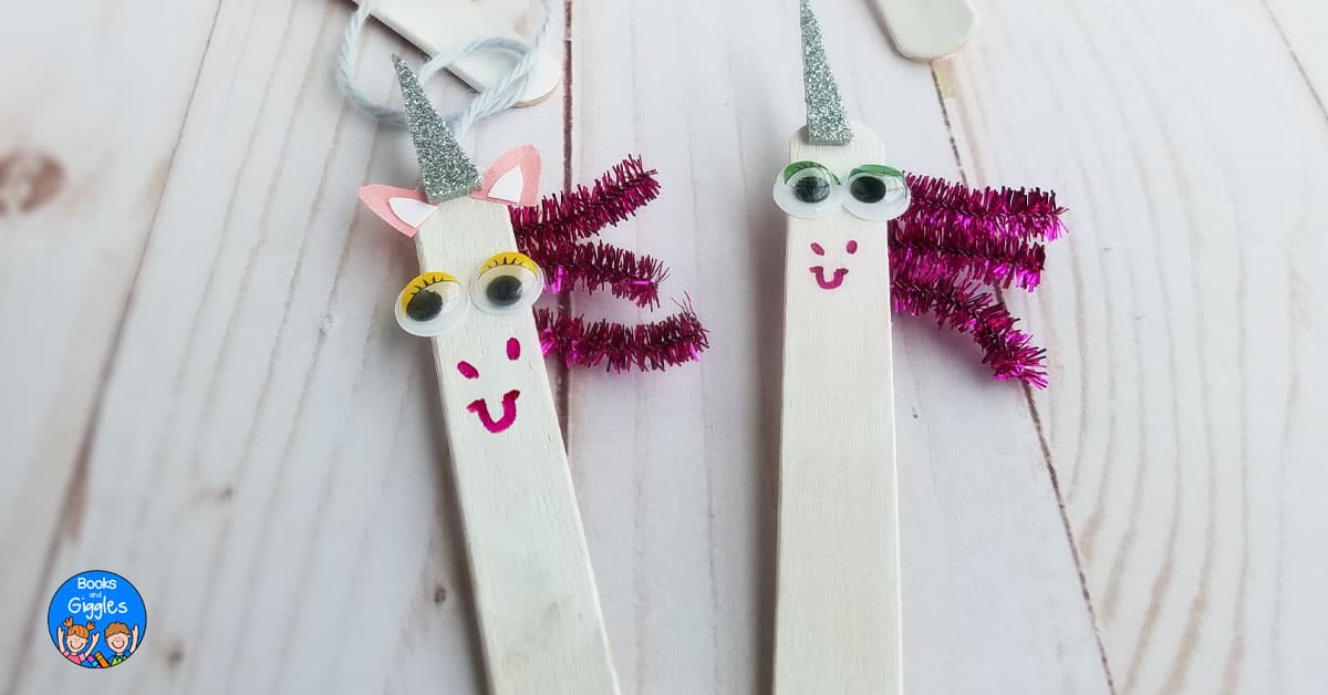 Image for Popsicle Stick Unicorn Craft