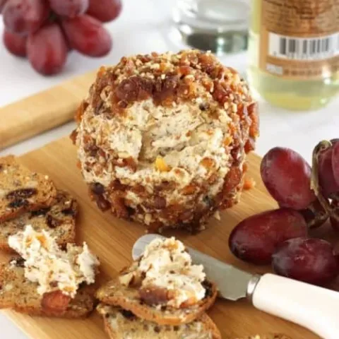 Image for Apricot Pecan and Honey Goat Cheese Ball
