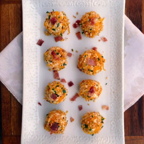 Image for Bacon Cheddar Chive Mini-Cheeseballs