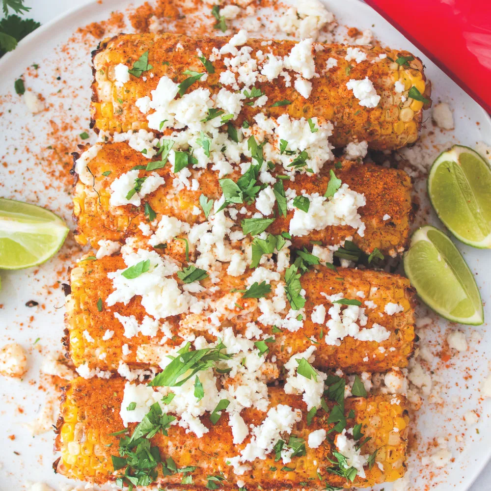 elote corn is recipe perfect for summer cookouts, taco nights or backyard gatherings.