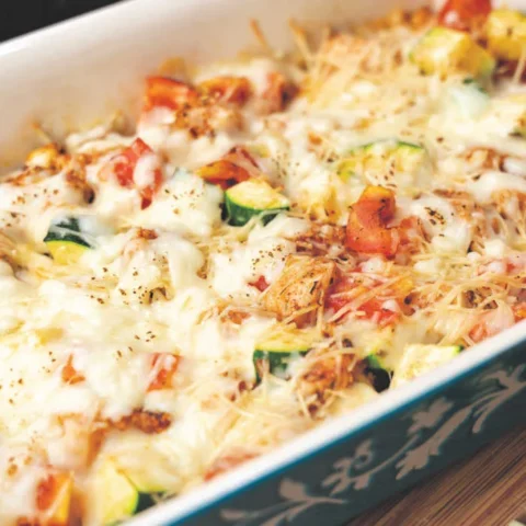 Baked Chicken and Zucchini Casserole