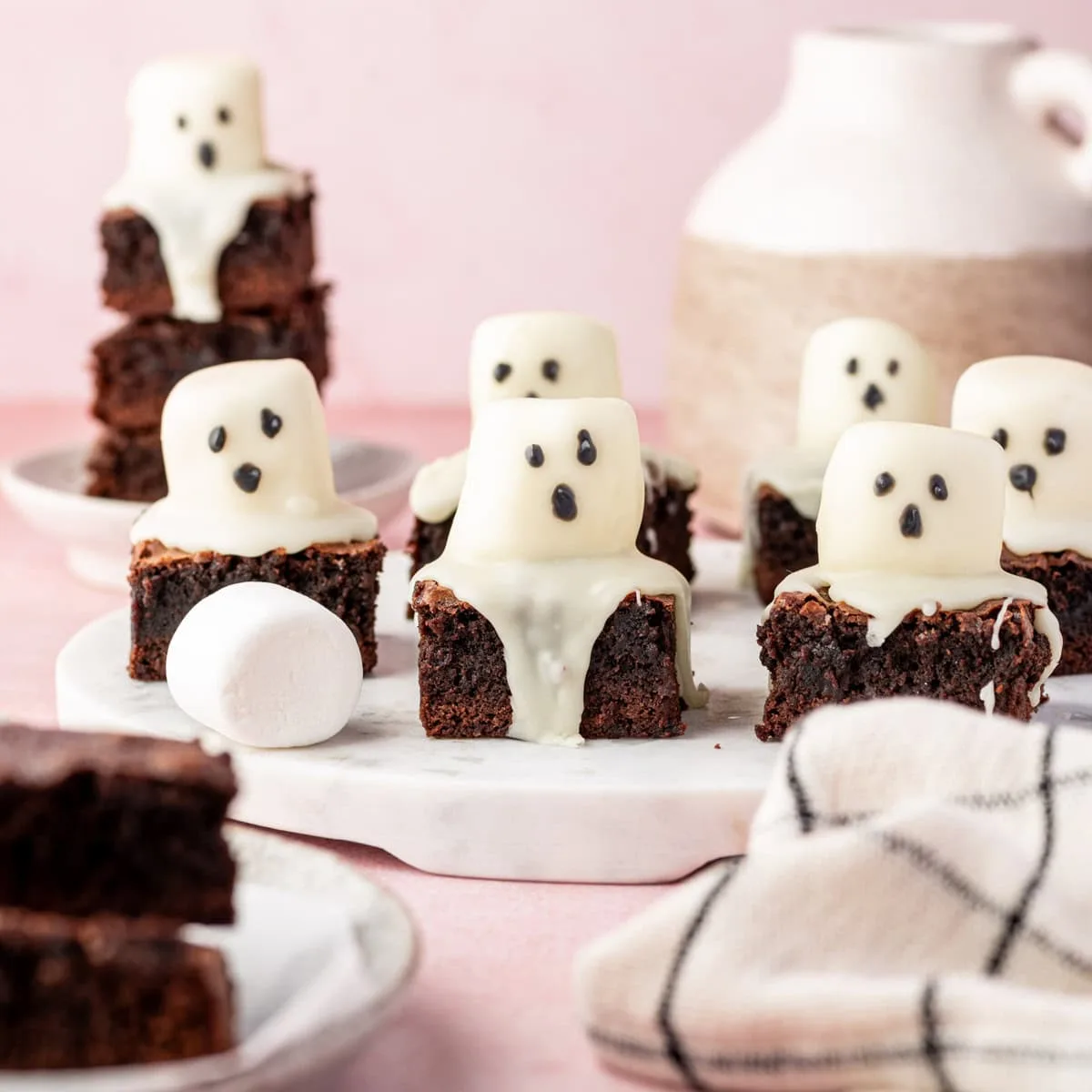 Image for Halloween Brownies (Easy Ghost Brownies)