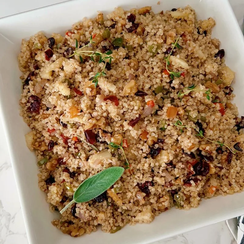 Image for Harvest Quinoa Pilaf with Cranberries, Apples, and Walnuts