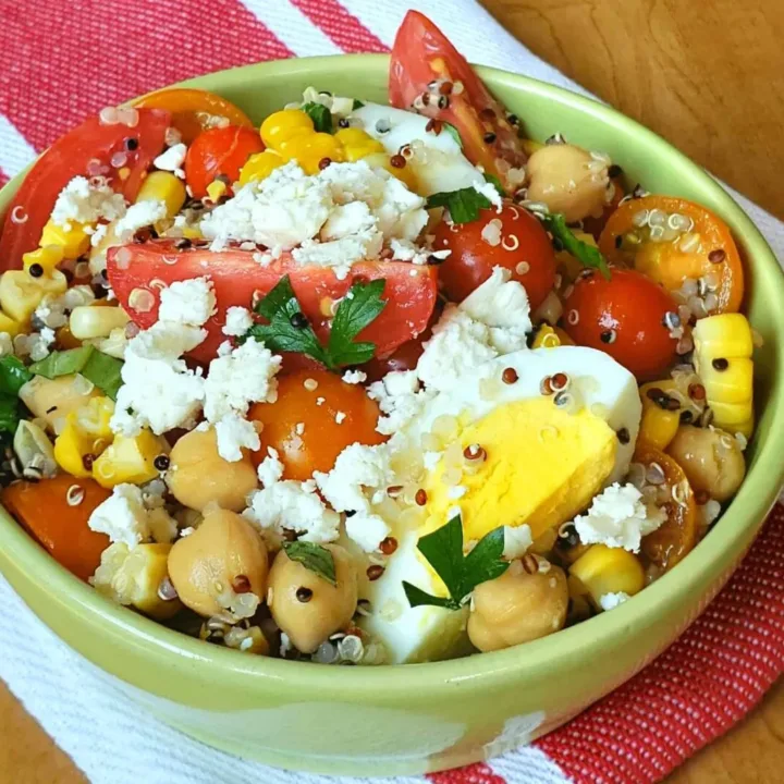 Image for Tri Color Quinoa and Tomato Corn Salad