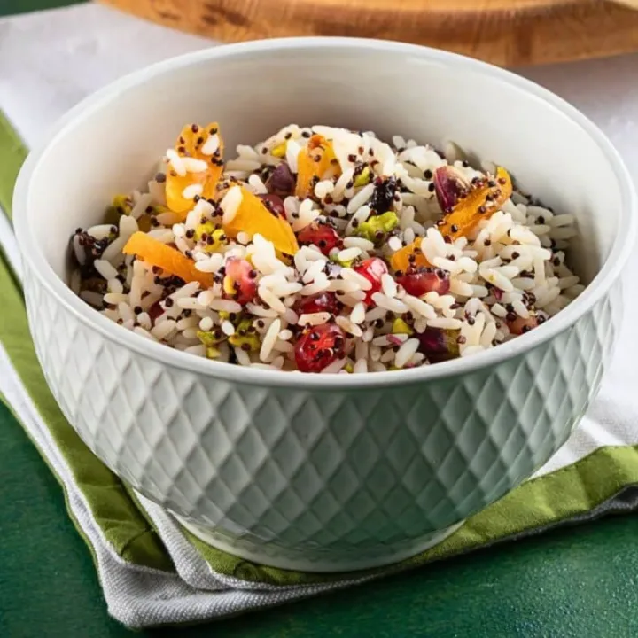Image for Black Quinoa and Rice Salad with Fruits & Nuts
