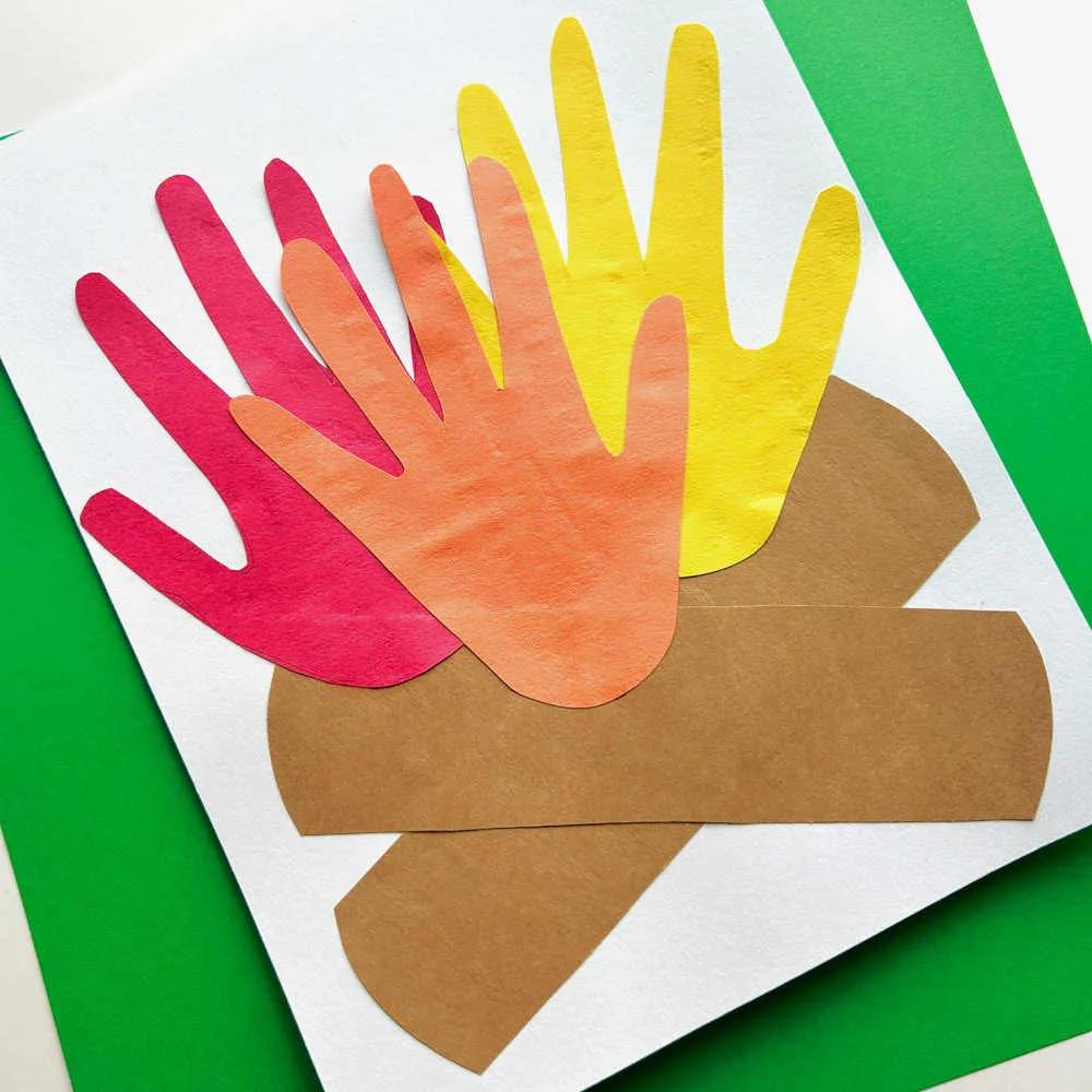 Here are activities that pair perfectly with the Campfire Craft -- a hands-on project where kids create a layered campfire scene while strengthening coordination and imaginative thinking.