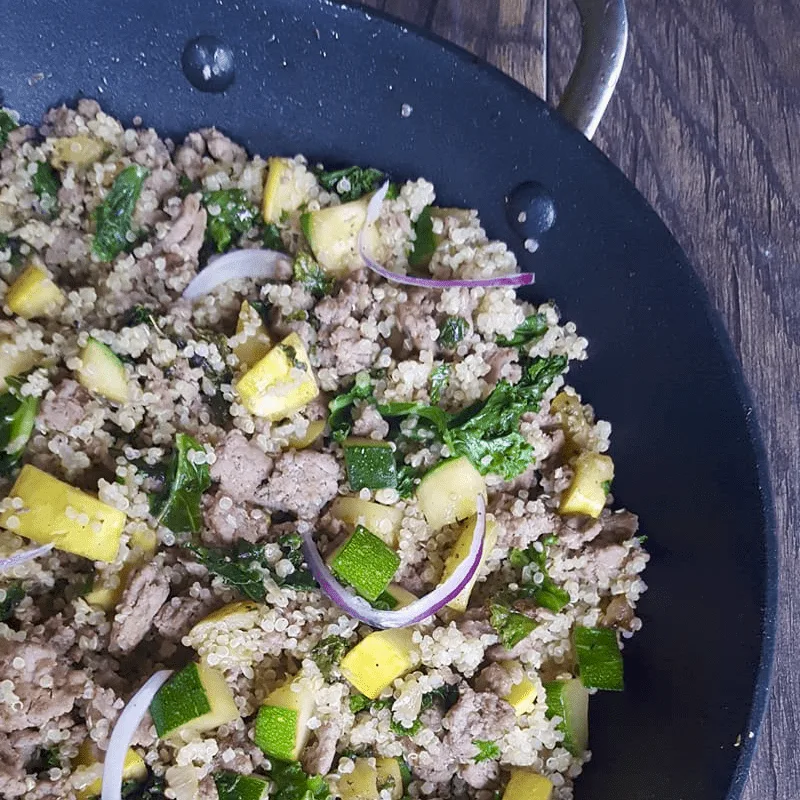 Image for Ground Turkey and Quinoa Skillet Dinner