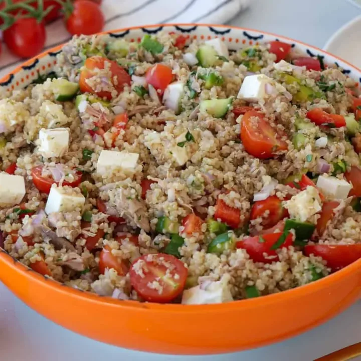 Image for Mediterranean Tuna Quinoa Salad